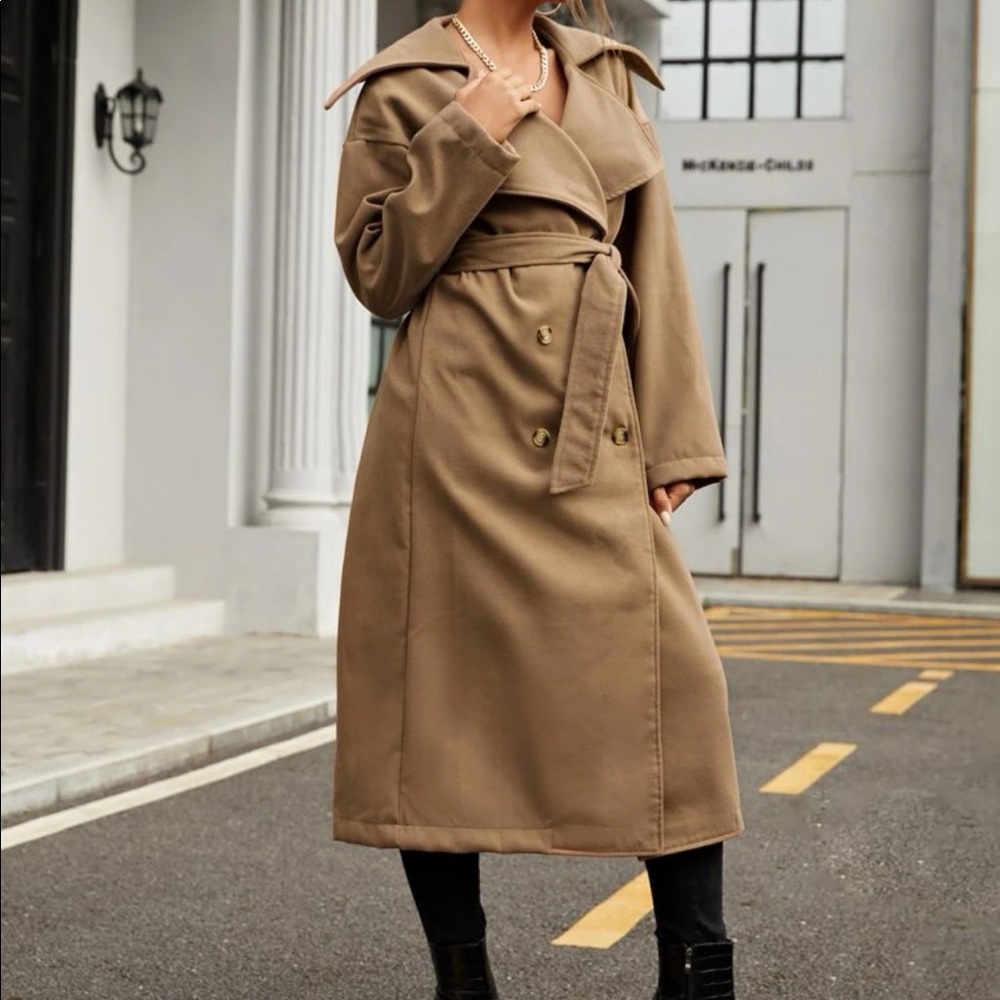 Double button overcoat - Picture 5 of 7
